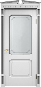 Недавно просмотренные - Дверь ПМЦ массив ольхи ОЛ7.2 эмаль белая, стекло 7-3