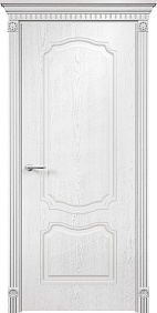 Недавно просмотренные - Дверь Оникс Венеция фрезерованная, эмаль белая патина серебро, глухая