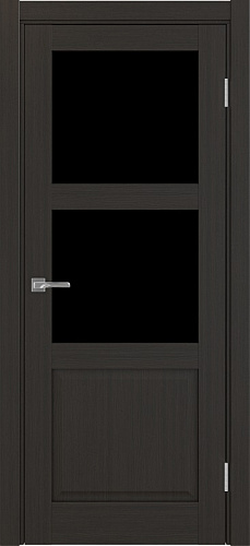 Дверь Эко 630.221 ОФ3 венге, lacobel черный