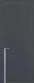Схожие товары - Дверь Z K21 полипропилен  графит премьер, ALU кромка хром, молдинг серебро, глухая