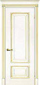 Схожие товары - Дверь Текона эмаль Smalta 08 слоновая кость RAL 1013 патина золото, глухая