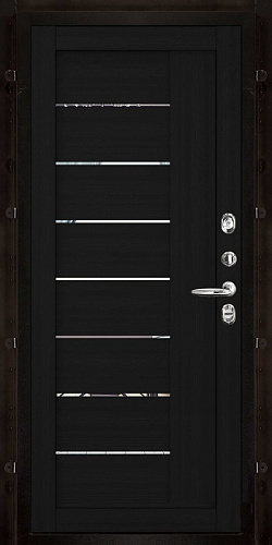 Панель внутренняя 16 мм LIGHT 2110 зеркало, шоко велюр, Экошпон