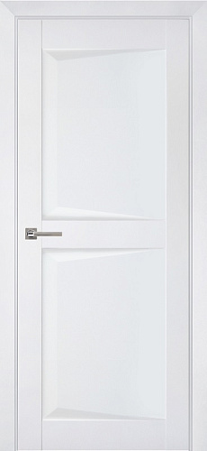 Дверь ДР Perfecto экошпон 104 Barhat White, глухая
