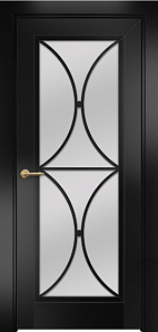 Недавно просмотренные - Дверь Оникс Шанель 1 фрезерованная эмаль черная, сатинато с решеткой