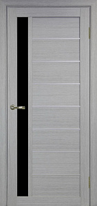 Недавно просмотренные - Дверь Эко 554.21 АПП дуб серый молдинг SC, lacobel черный