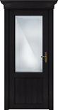 Схожие товары - Дверь Статус CLASSIC 521 дуб черный, стекло сатинато с алмазной гравировкой грань