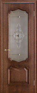 Недавно просмотренные - Дверь Porte Vista Премьера шпон золотая патина, витраж