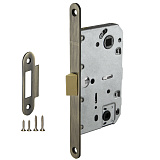 Замок сантехнический пластиковый язычок PL96WC-50/BL ABG бронза