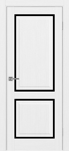 Недавно просмотренные - Дверь Эко 602С.2121 ОФ4 белый лед, lacobel черный