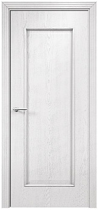 Недавно просмотренные - Дверь Оникс Турин эмаль белая патина серебро, глухая