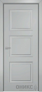 Недавно просмотренные - Дверь Оникс Милан фрезерованная №3 эмаль RAL 7038, глухая