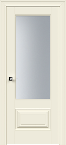 Дверь Делт-2с эмаль RAL 9001, сатинат