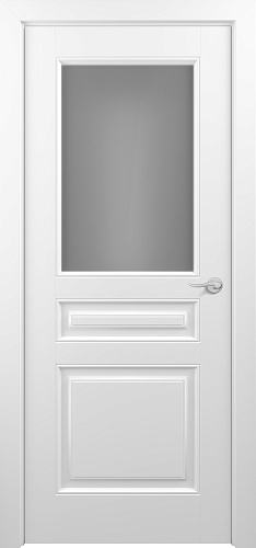 Дверь Z Ampir Т2 эмаль белая, сатинат