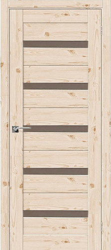 Дверь Берест массив сосны Гранд 1 некрашеная сорт АВ, сатинат