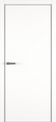 Дверь Z Elen эмаль белая кромка AL, глухая