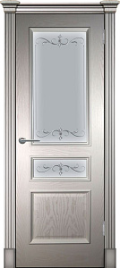 Недавно просмотренные - Дверь Покровские двери Оливия ваниль, стекло бронза с гравировкой АП-47
