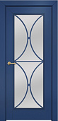 Схожие товары - Дверь Оникс Шанель 1 фрезерованная эмаль RAL 5000, сатинато с решеткой