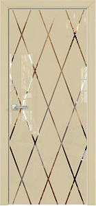 Недавно просмотренные - Дверь Оникс Арт лакобель RAL 1015, зеркало №11