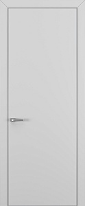 Недавно просмотренные - Дверь Z K7 полипропилен серый, ALU кромка хром, глухая