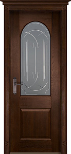 Недавно просмотренные - Дверь ДР массив дуба Чезана античный орех, стекло