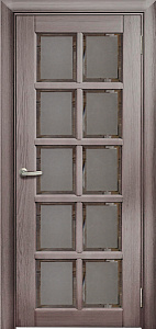 Недавно просмотренные - Дверь Берест массив сосны Плитка-2 серое дерево, стекло фацетное