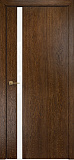 Дверь Оникс Престиж 1 дуб коньячный, триплекс белый