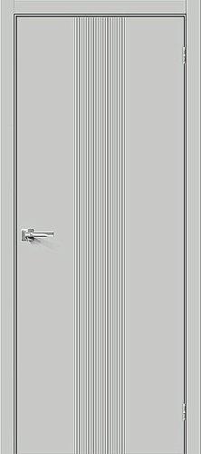 Дверь Г-21 эмаль серая, глухая