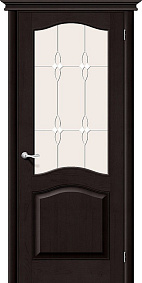 Недавно просмотренные - Дверь Белорусские Двери М7 темный лак, сатинато белое, технология «polimer-line»