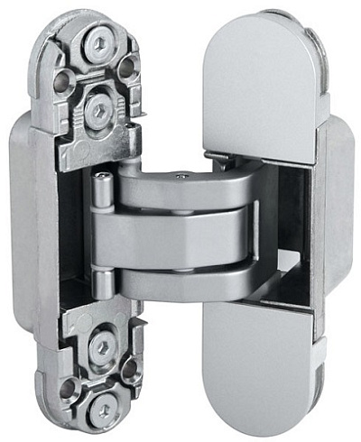 Петля скрытой установки, универсальная, AGB E30200.03.34 eclipse 2.0 матовый хром