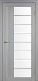 Дверь Эко 524.22 АСС дуб серый молдинг SC, сатинат белый