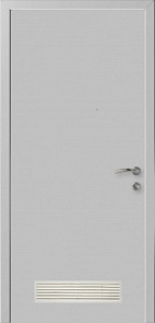 Недавно просмотренные - Дверь гладкая влагостойкая композитная Капель моноколор RAL 7035, с вентрешеткой