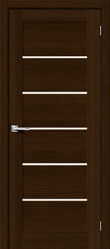 Дверь Браво Вуд Модерн-22 дуб золотой, стекло "Magic Fog"