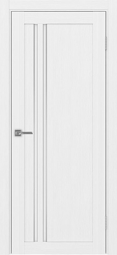 Дверь Эко 525.121 АПС белый лед молдинг SC, lacobel белый