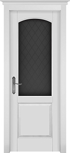 Недавно просмотренные - Дверь ДР массив ольхи Фоборг эмаль белая, стекло Квадро мателюкс с гравировкой