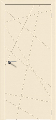Дверь V Лоярд эмалит Севилья 26 софт панакота, глухая