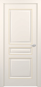 Недавно просмотренные - Дверь Z Ampir Т1 эмаль Pearl patina Gold, глухая