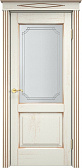 Схожие товары - Дверь ПМЦ массив дуба Д13 эмаль F120 с золотой патиной, стекло 13-5