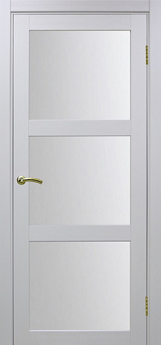 Дверь Эко 530.222 белый лед, сатинат