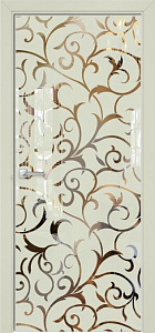 Недавно просмотренные - Дверь Оникс Арт, лакобель слоновая кость RAL 1013, зеркало №7