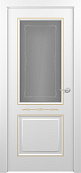 Схожие товары - Дверь ZADOOR Venecia Т1 decor эмаль White patina Gold, сатинат