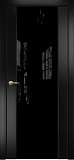 Дверь Оникс Престиж эмаль черная по МДФ, триплекс черный