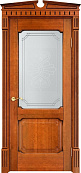 Схожие товары - Дверь Итальянская Легенда массив ольхи ОЛ7.2 медовый с патиной орех, стекло 7-2