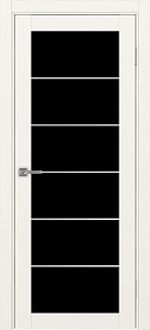 Недавно просмотренные - Дверь Эко 501.2 АСС бежевый молдинг SC, lacobel черный