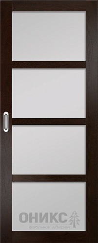 Перегородка Оникс №3 венге, сатинат белый