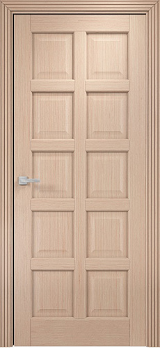 Дверь Оникс Вена 2 беленый дуб, глухая