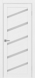 Дверь Эко 506.112У белый лед, сатинат