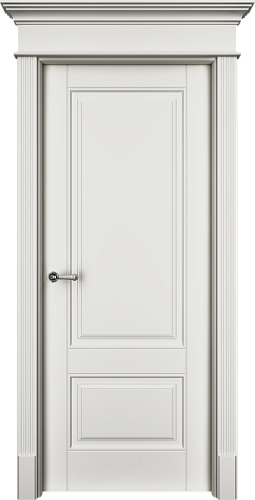 Дверь Оксф2 эмаль RAL 9010, глухая