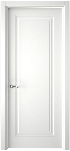 Дверь ДР Finezza Богемия-4 эмаль белая, глухая