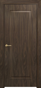 Недавно просмотренные - Дверь Оникс Турин фрезерованная №2 PVC американский орех, глухая