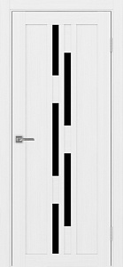 Недавно просмотренные - Дверь Эко 551.121 белый лед, lacobel черный